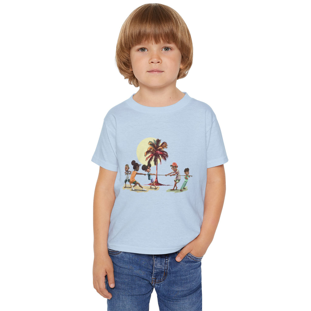 Team Spirit Tug of War Toddler Tee