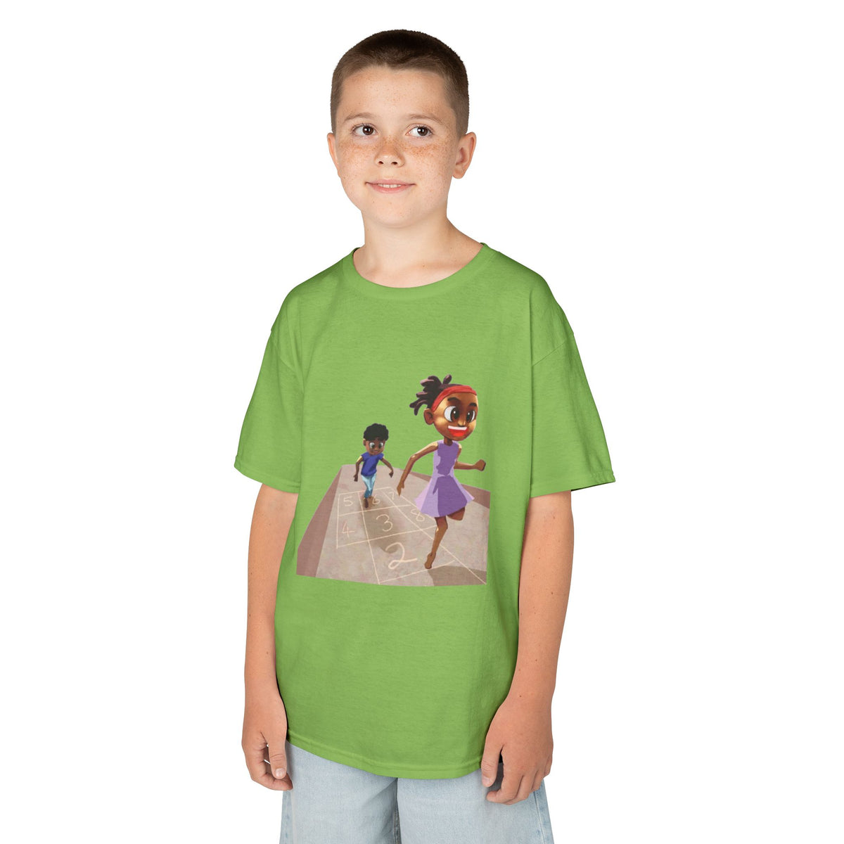 Hopscotch Morning Kids Tee