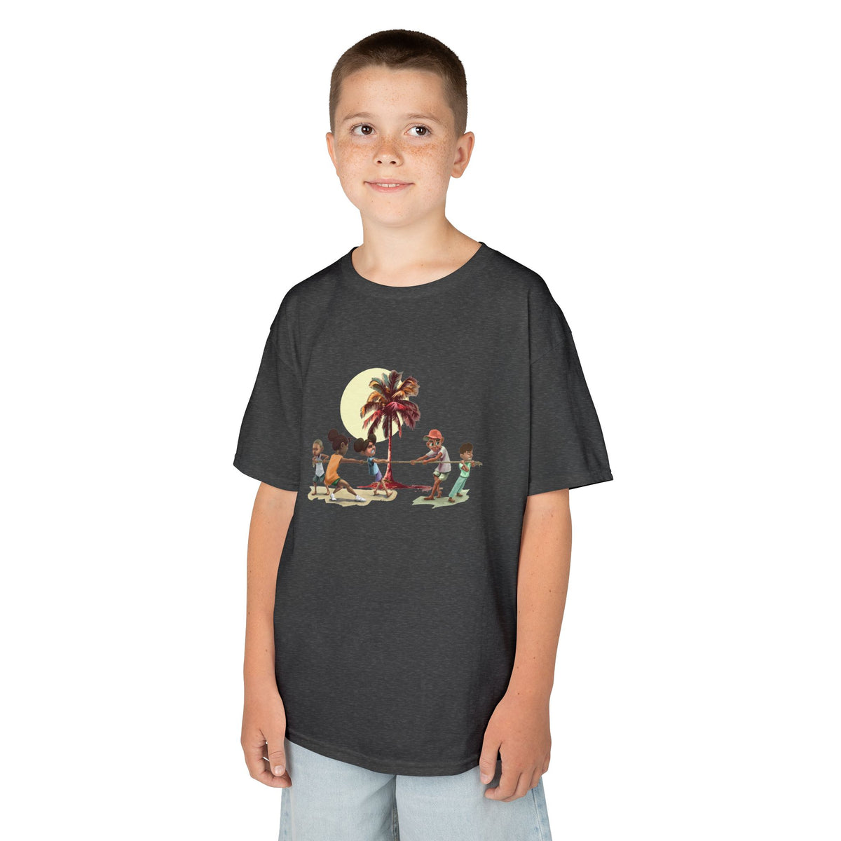 Team Spirit Tug of War Kids Tee