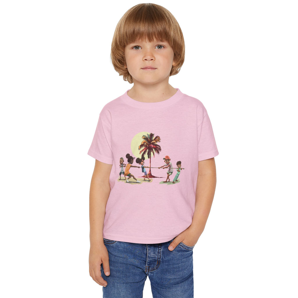 Team Spirit Tug of War Toddler Tee