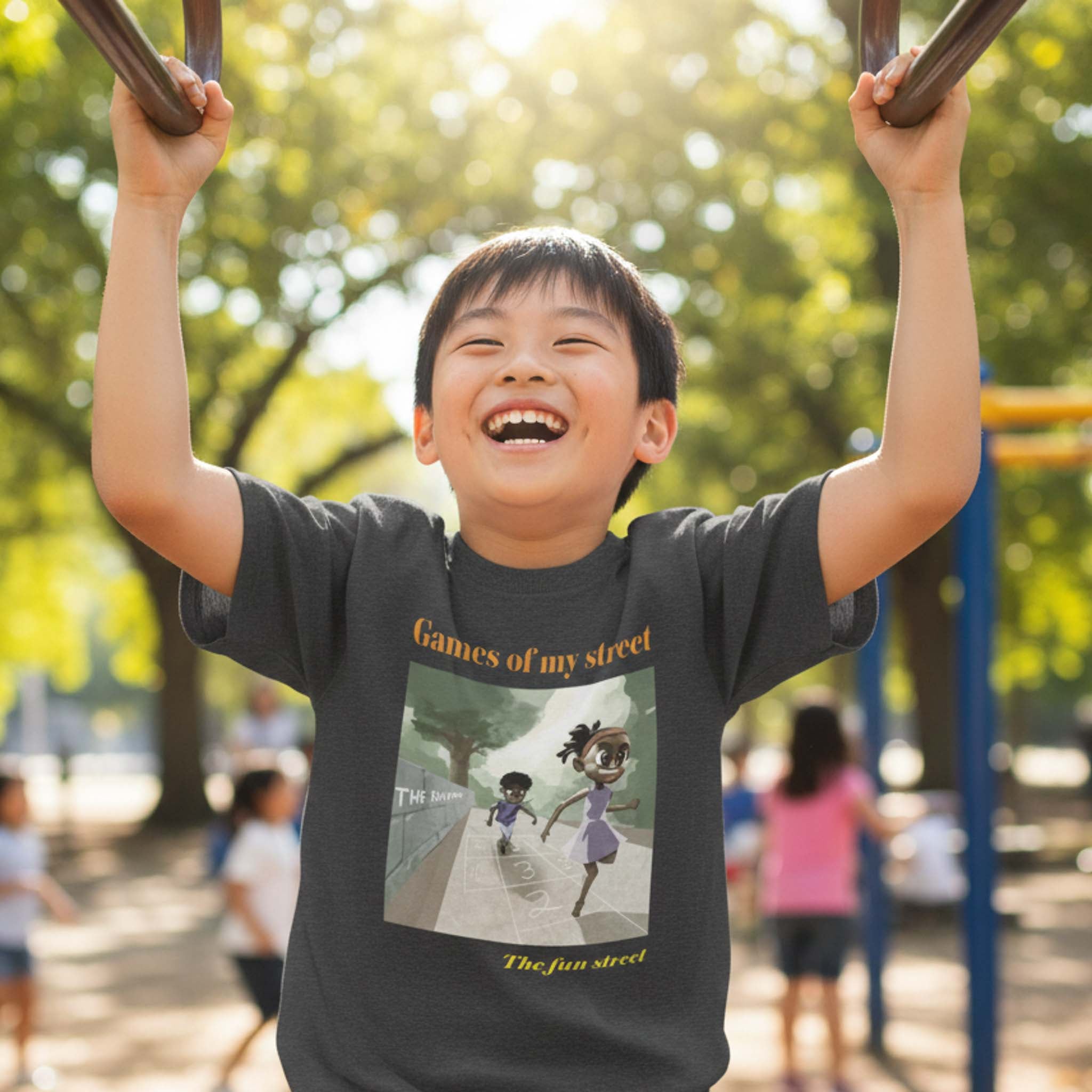 Hopscotch Morning Kids Tee