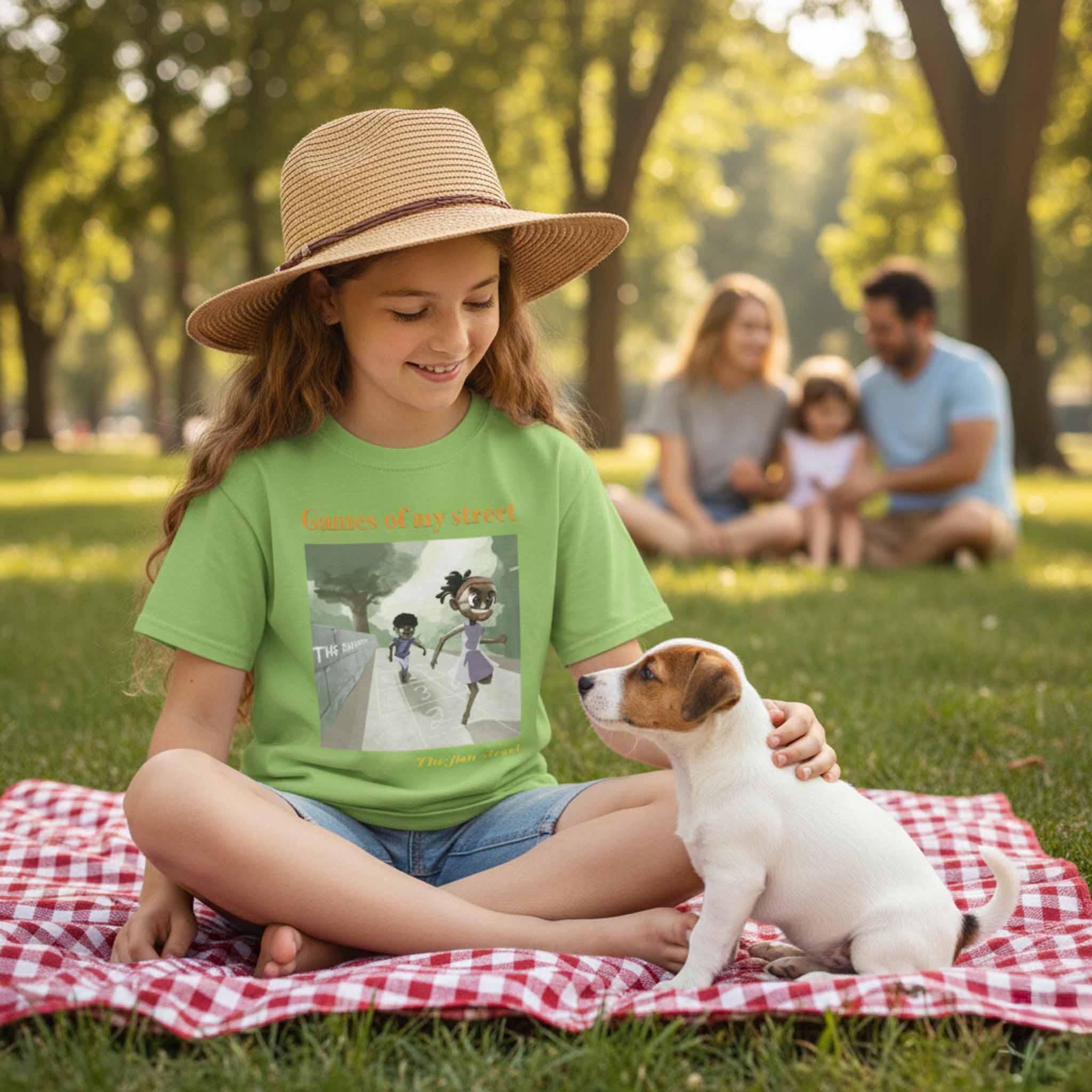 Hopscotch Morning Kids Tee