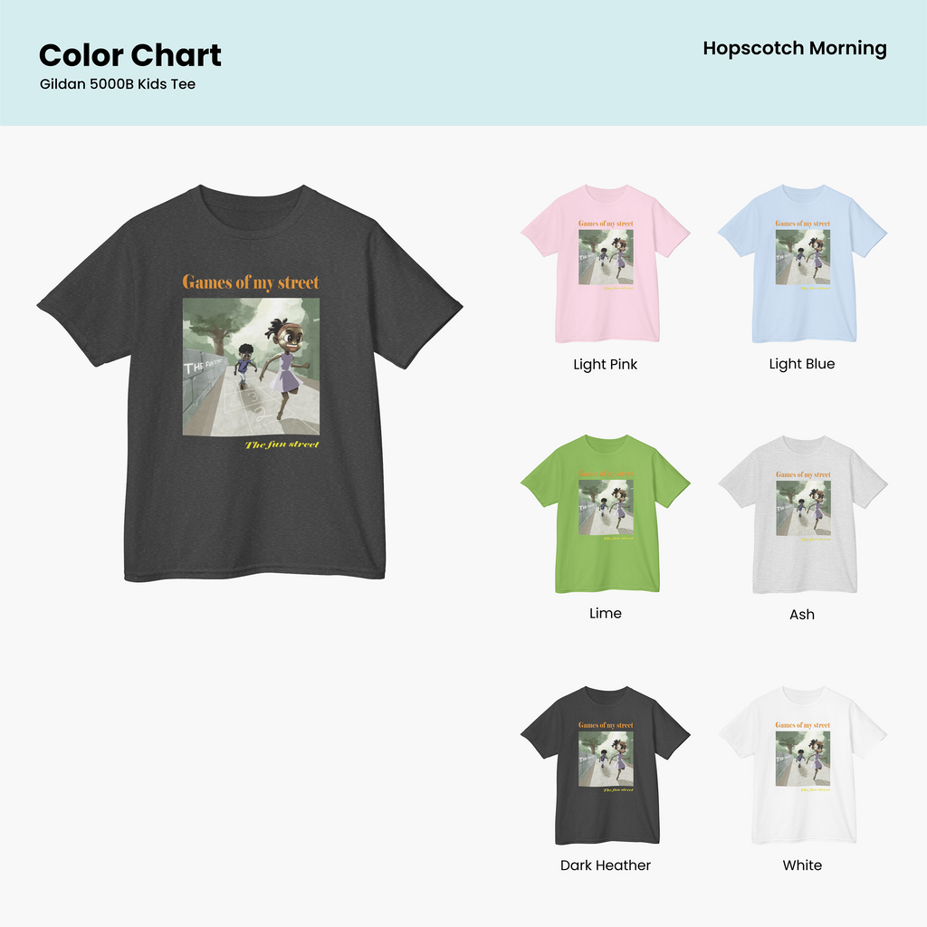 Hopscotch Morning Kids Tee