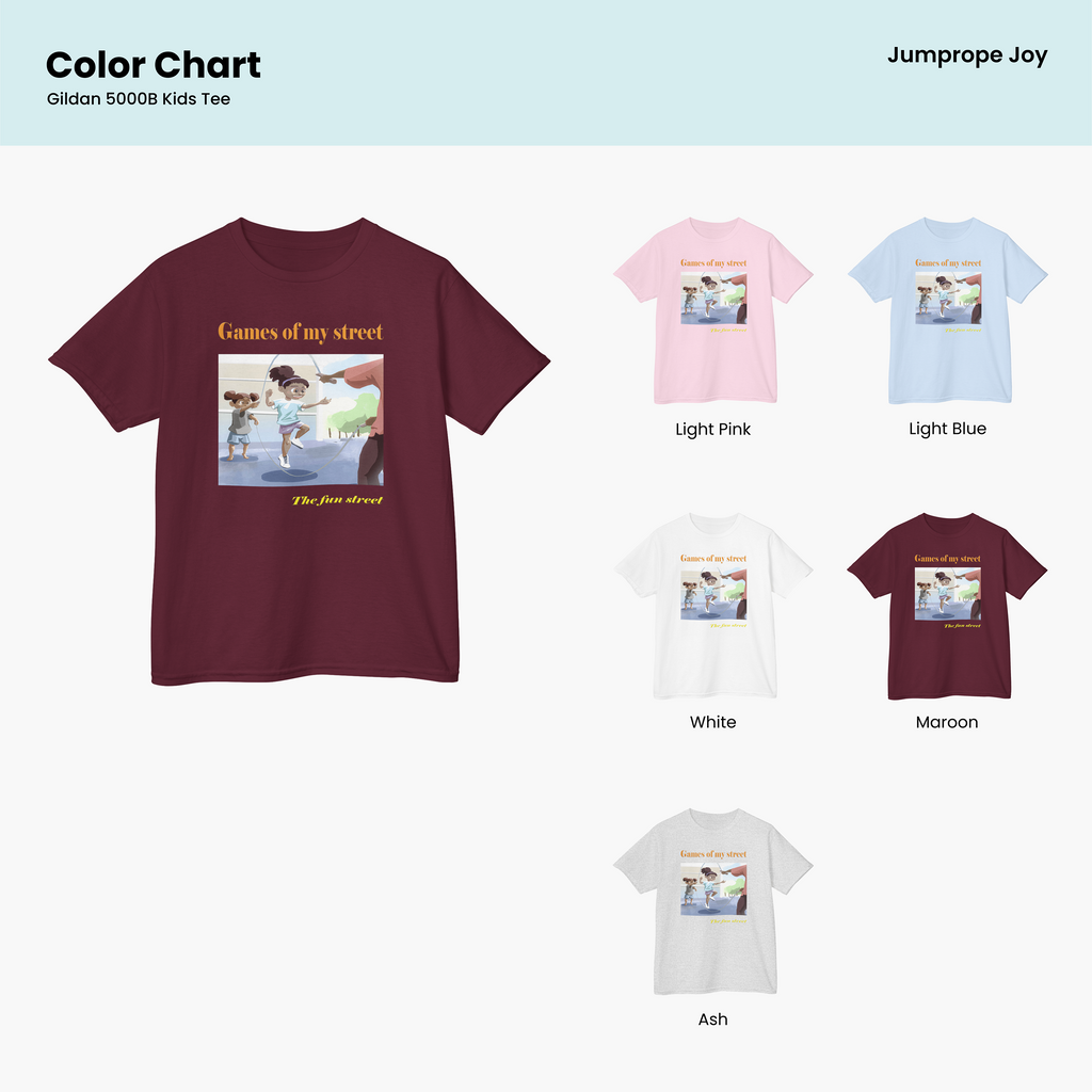 Jump Rope Joy Kids Tee