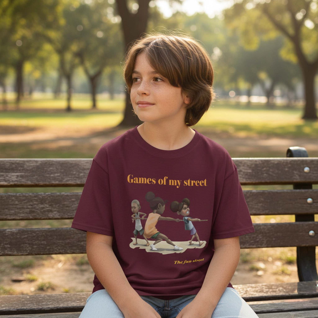 Team Spirit Tug of War Kids Tee