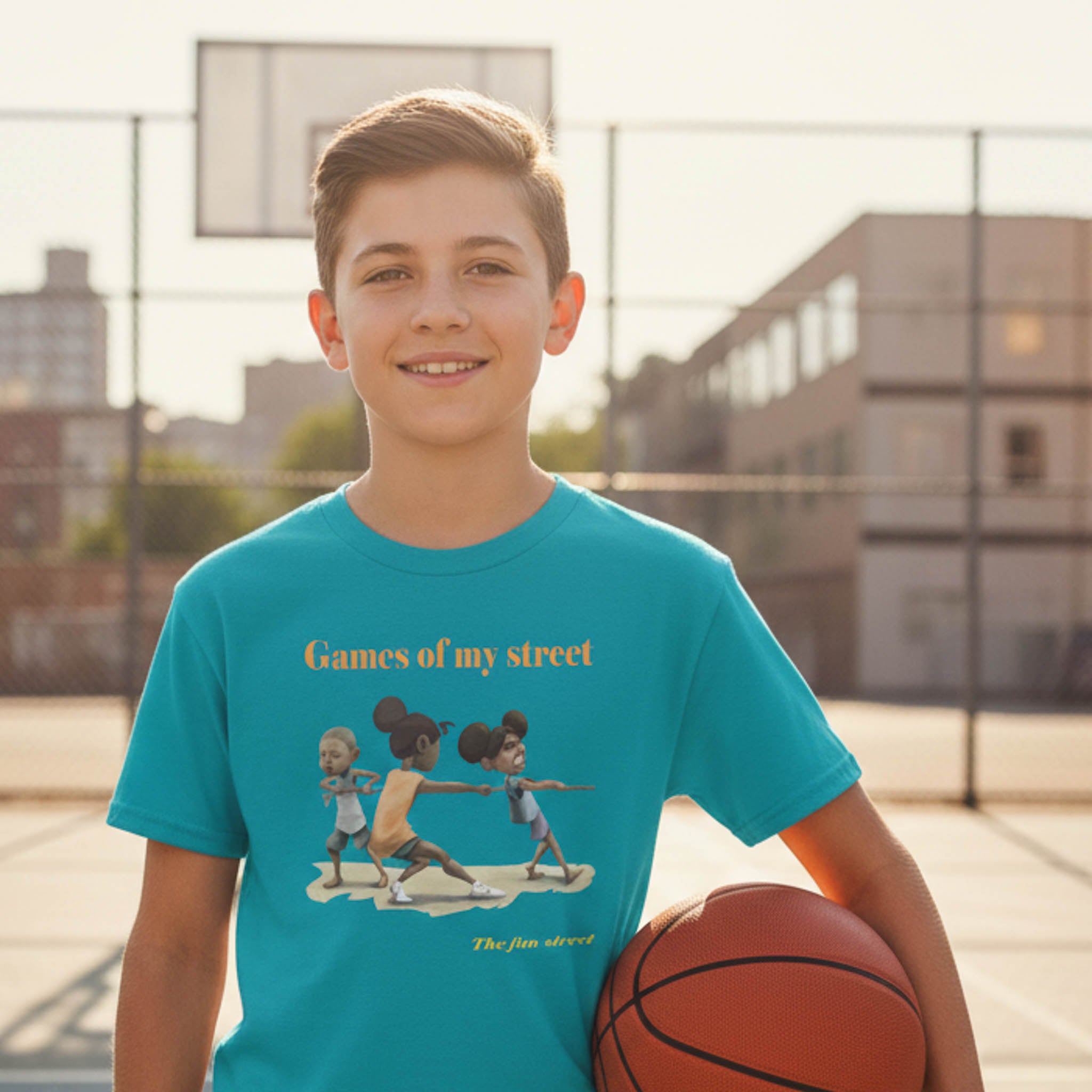 Team Spirit Tug of War Kids Tee