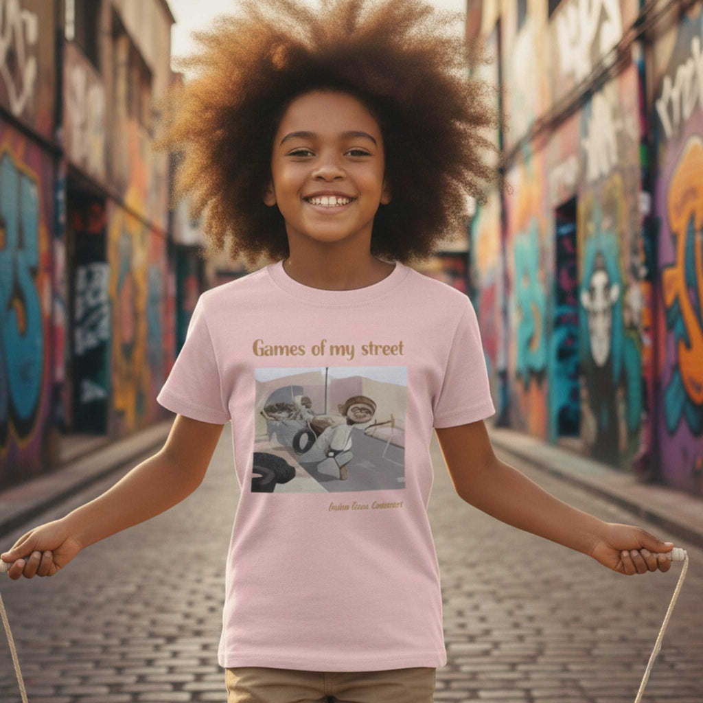 Tyre Run Challenge Kids Tee