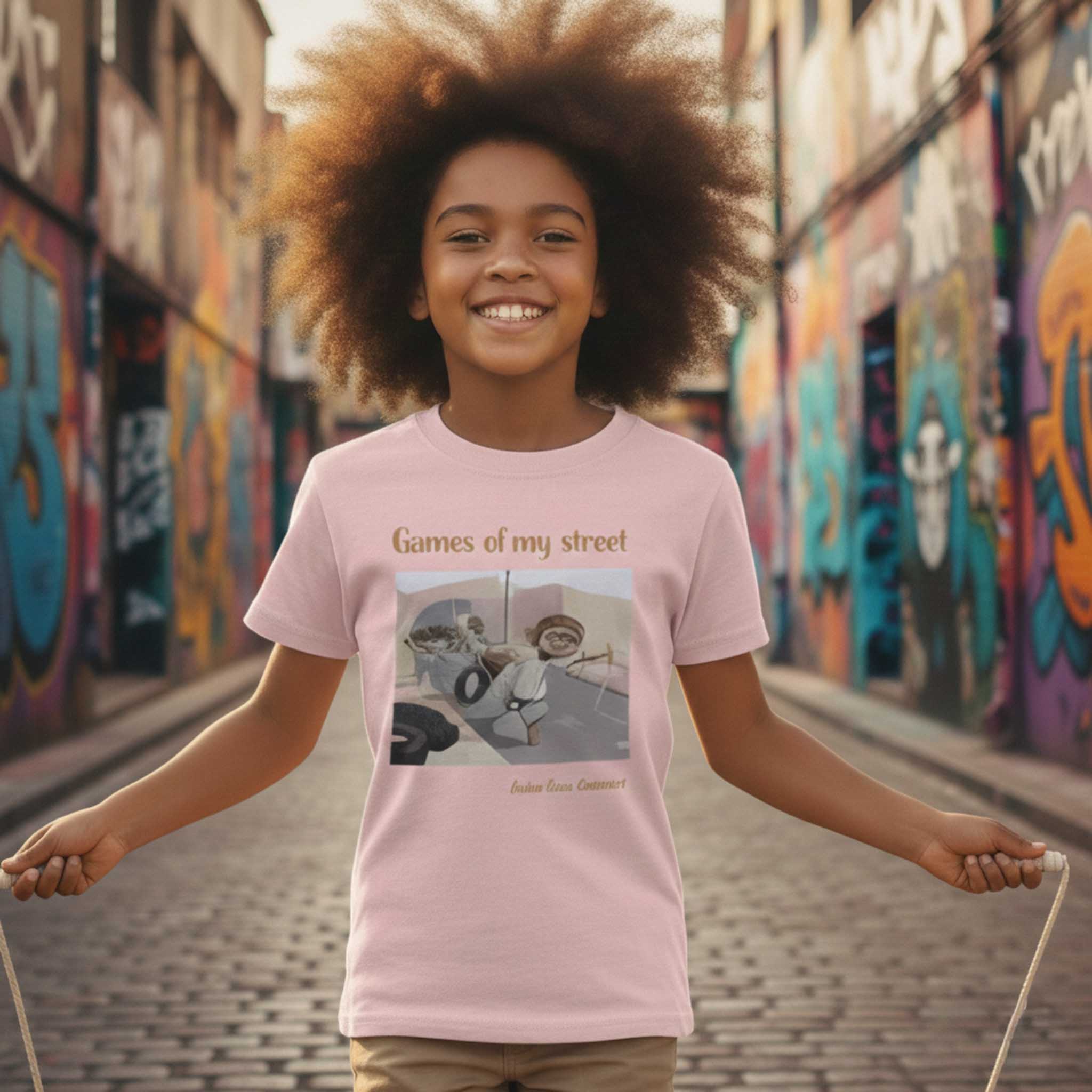 Tyre Run Challenge Kids Tee