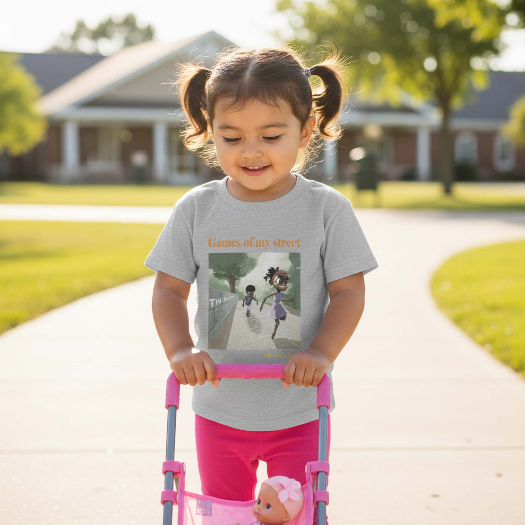 Hopscotch Morning Toddler Tee