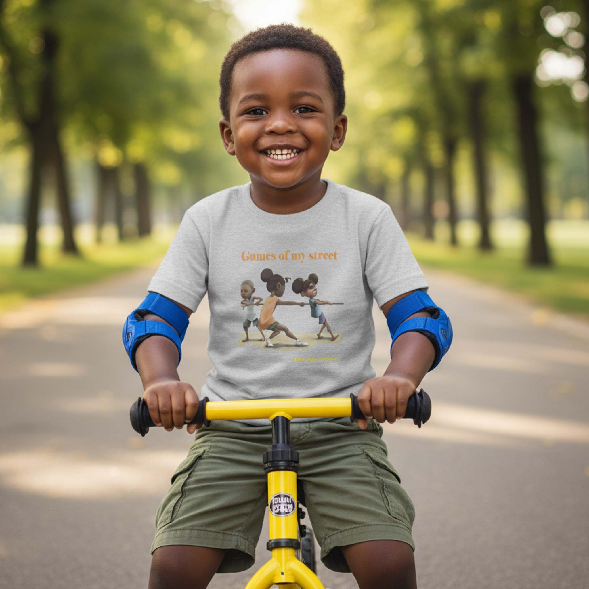 Team Spirit Tug of War Toddler Tee