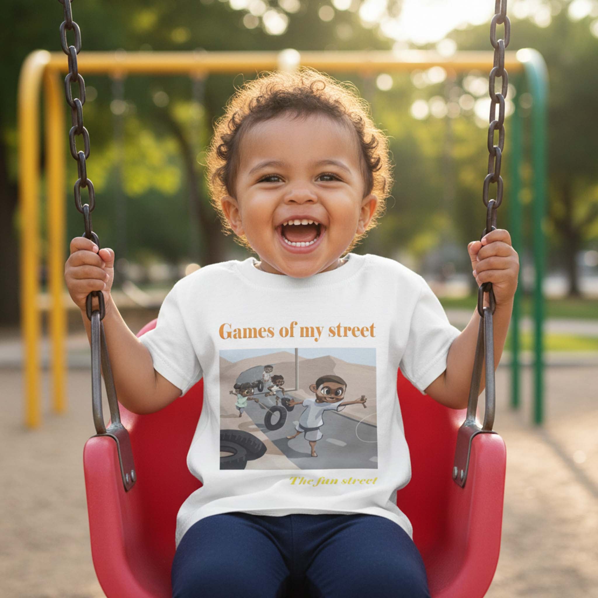 Tyre Run Challenge Toddler Tee