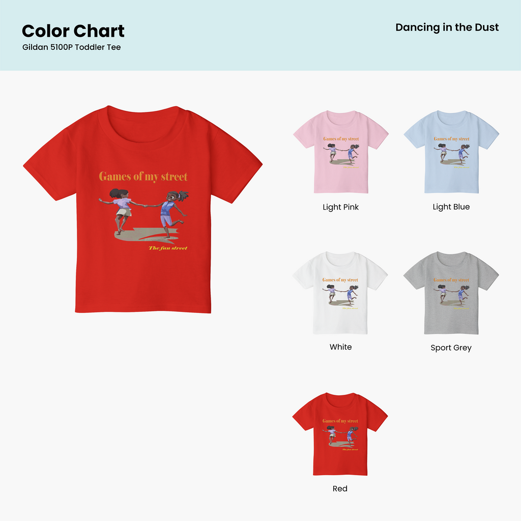 Dancing in the Dust Toddler Tee