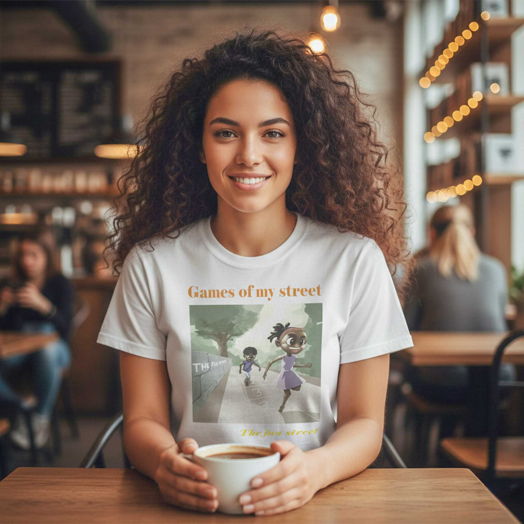 Hopscotch Morning Unisex Tee