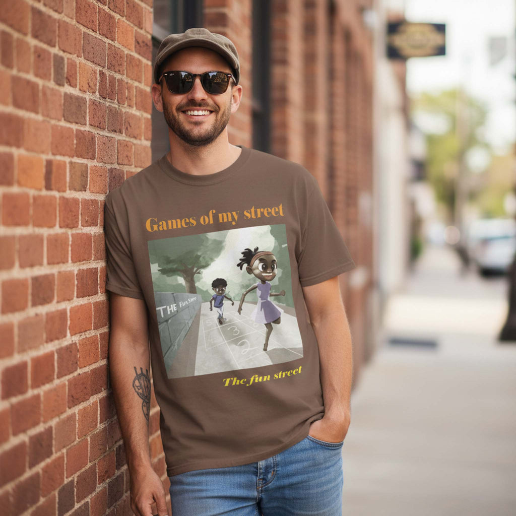 Hopscotch Morning Unisex Tee